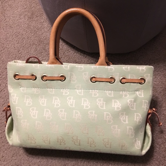 Dooney & Bourke Tassel Tote great Vintage - Picture 3 of 8